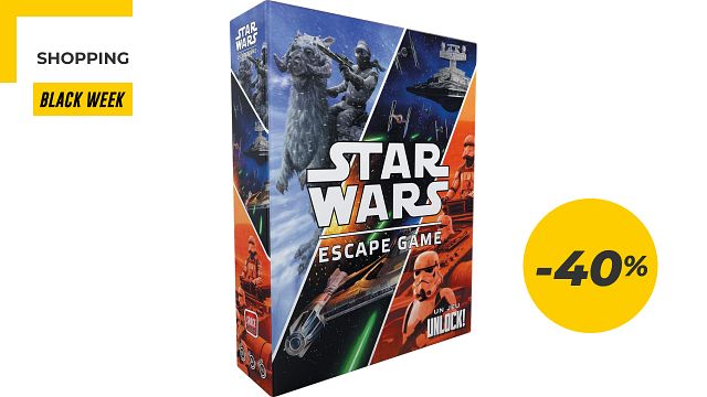 image de la news Black Week : ne passez pas à côté de cet Escape Game Star Wars à tout petit prix !