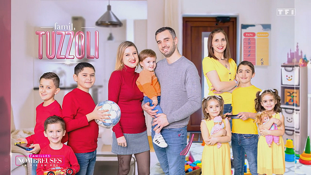 image de la news Tuzzoli, Benaïssa et Cail, voici les trois nouvelles familles de Familles Nombreuses !