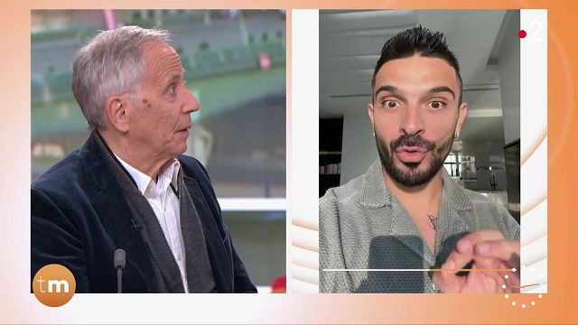 image de la news Fabriche Luchini reçoit un message surprise de Julien Tanti dans Télématin !