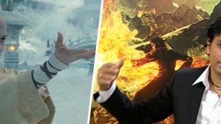 image de la news "Le Dernier maître de l'air" : Shyamalan au micro