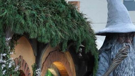 Un Gandalf géant pour l'avant-première de "The Hobbit"  ! [PHOTOS]