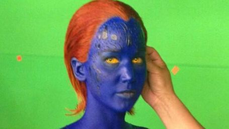 "X-Men" : Jennifer Lawrence en Mystique ! [PHOTOS]