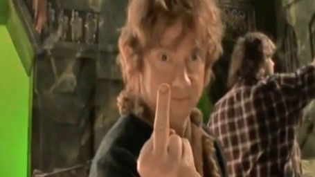 image de la news Martin Freeman fait des doigts d’honneur sur le tournage de Bilbo !