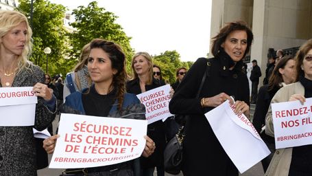 Bring Back Our Girls : Léa Seydoux, Sandrine Kiberlain, Lisa Azuelos...mobilisées au Trocadéro