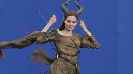 image de la news Making-of Maléfique : Angelina Jolie prend des risques