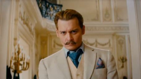 Bande-annonce : Johnny Depp en gentleman moustachu dans Mortdecai