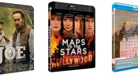 Maps To The Stars, Joe, The Grand Budapest Hotel... Les 10 blu-rays / DVD à se procurer d'urgence en septembre