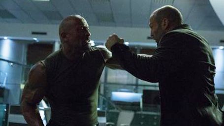 image de la news Fast & Furious 7: l'affrontement Dwayne Johnson - Jason Statham en photo