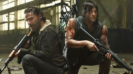 The Walking Dead : Rick et Daryl très très proches sur les photos