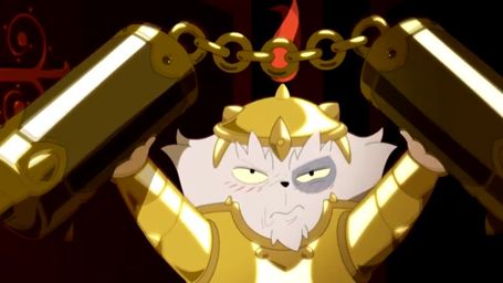 image de la news Extrait Dofus : avez-vous déjà vu un chat... en armure ?