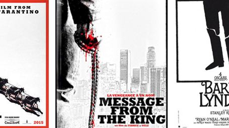 Message from the King, Scarface, Les Huit salopards... 20 affiches en mode black, blood and white