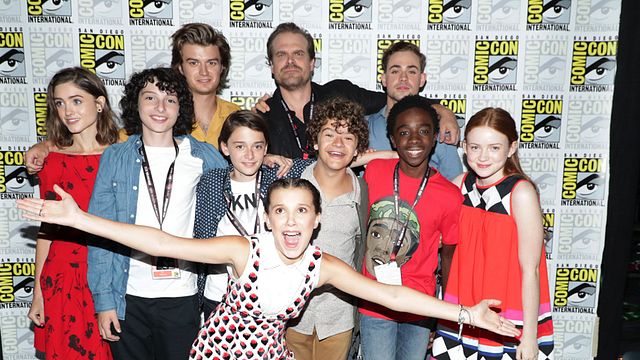 image de la news Comic Con 2017 - Stranger Things : "Nous sommes une bande de marginaux qui n’ont rien à faire à la télévision"