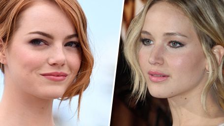 image de la news Emma Stone et Jennifer Lawrence, anciennes rivales pour le rôle-titre de "Easy Girl"