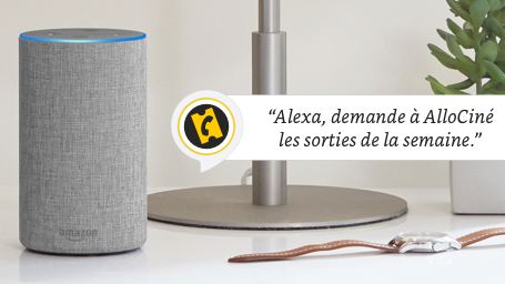 Retrouvez AlloCiné et votre actu cinéma/séries sur Alexa, le service vocal intelligent d'Amazon