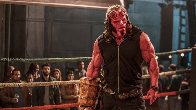 image de la news Extraits et making-of Hellboy : du maquillage de David Harbour à la nouvelle méchante... Le reboot se dévoile