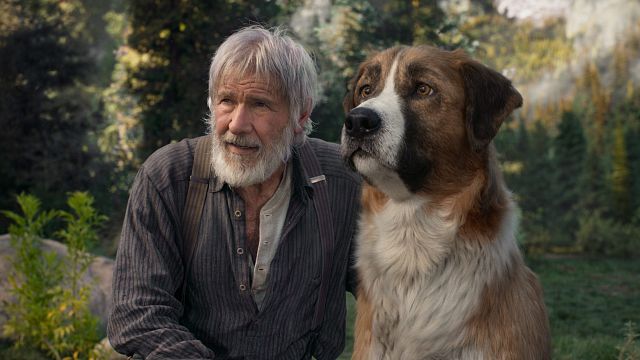 image de la news Omar Sy face à Harrison Ford dans la bande-annonce de L'Appel de la forêt