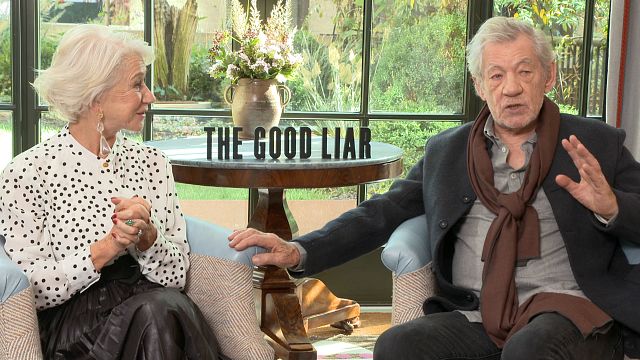 image de la news L'Art du mensonge : Helen Mirren et Ian McKellen évoquent ce thriller haletant
