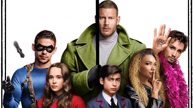 image de la news Umbrella Academy (Netflix) : les affiches de la saison 2 avec des héros perdus dans le temps