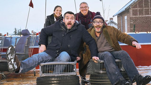 image de la news Mine de rien : Arnaud Ducret et Mélanie Bernier parlent de la comédie sociale, prix du public à l'Alpe d'Huez