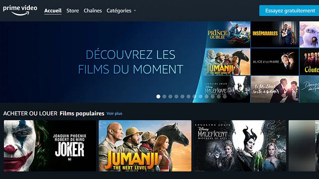 image de la news VOD : Amazon Prime Video lance son service en France