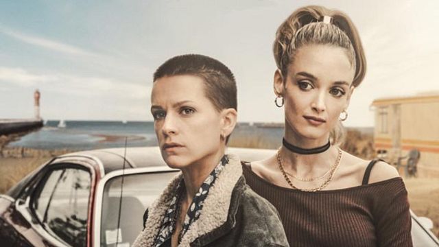 image de la news Cheyenne et Lola sur OCS : on était sur le tournage de la série avec Veerle Baetens et Charlotte le Bon