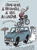 poster de J'aime la vie, je fais du vélo, je vais au cinéma