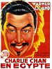 poster de Charlie Chan en Egypte
