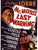 poster de Le Serment de Mr. Moto