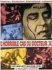 poster de L'Horrible cas du Dr X