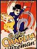 poster de Charlot pompier
