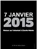 poster de 7 Janvier 2015