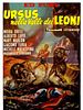 poster de Maciste dans la vallée des lions