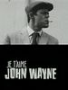 poster de Je t'aime John Wayne