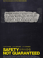 poster de Safety Not Guaranteed