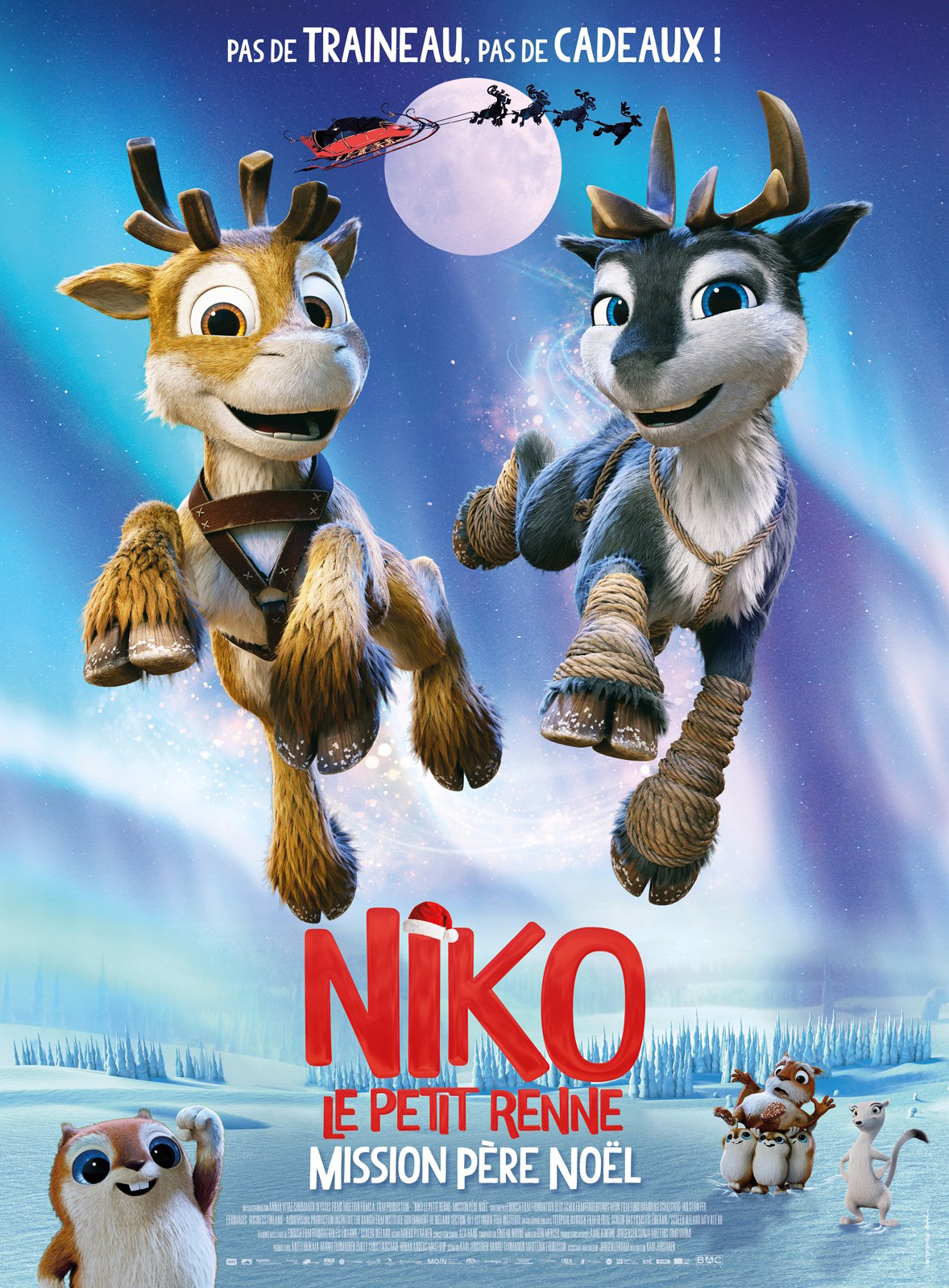 Niko le petit renne, mission Père Noël - Film 2024 - AlloCiné