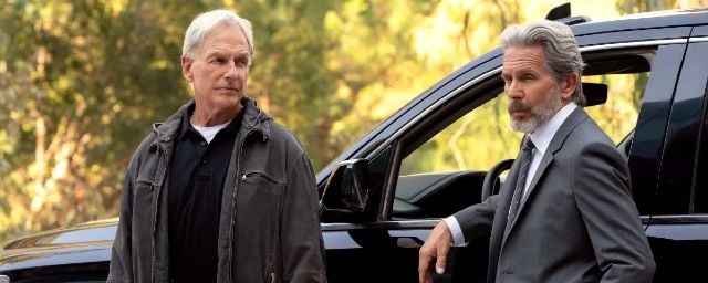 Mark Harmon et Gary Cole dans “NCIS”