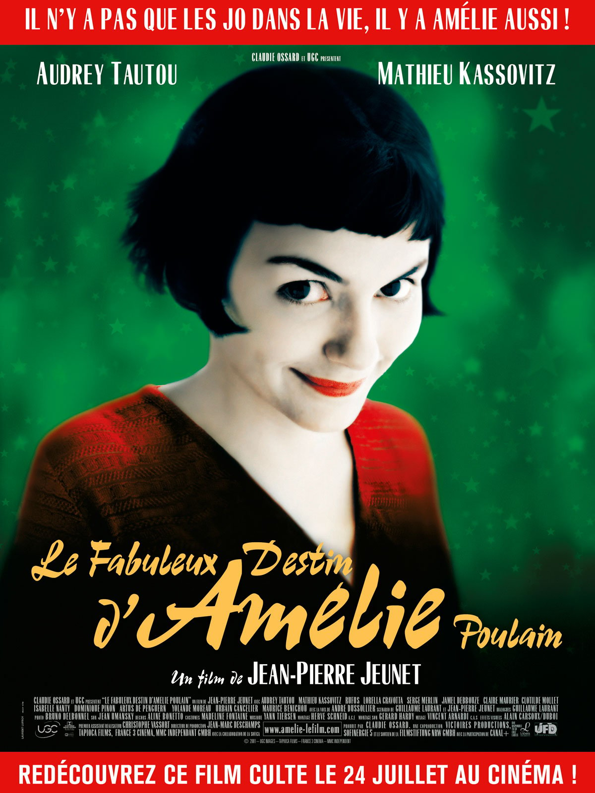 Le Fabuleux destin d'Amélie Poulain streaming