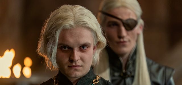 Le roi Aegon II et le prince Daemon