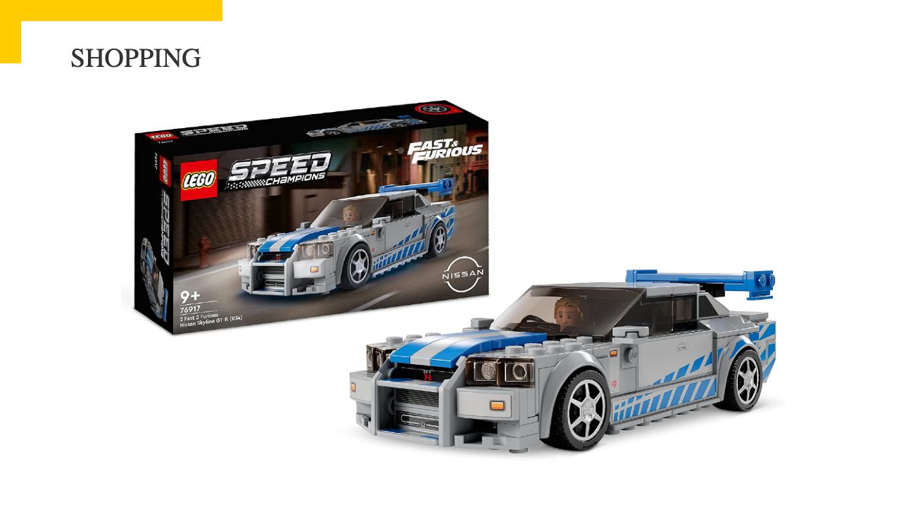 Fast & Furious: Brian O’Conner’s Nissan Skyline is available in LEGO!