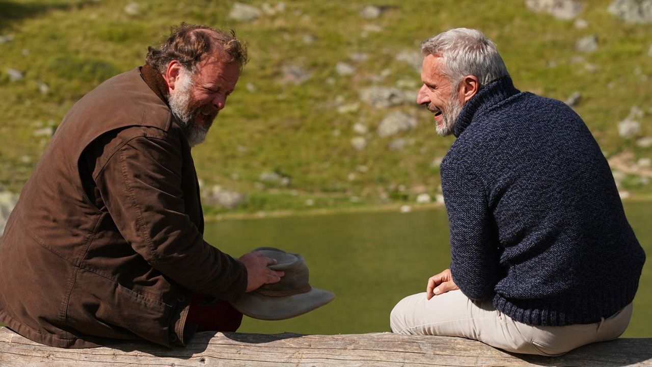Grégory Gadebois et Lambert Wilson