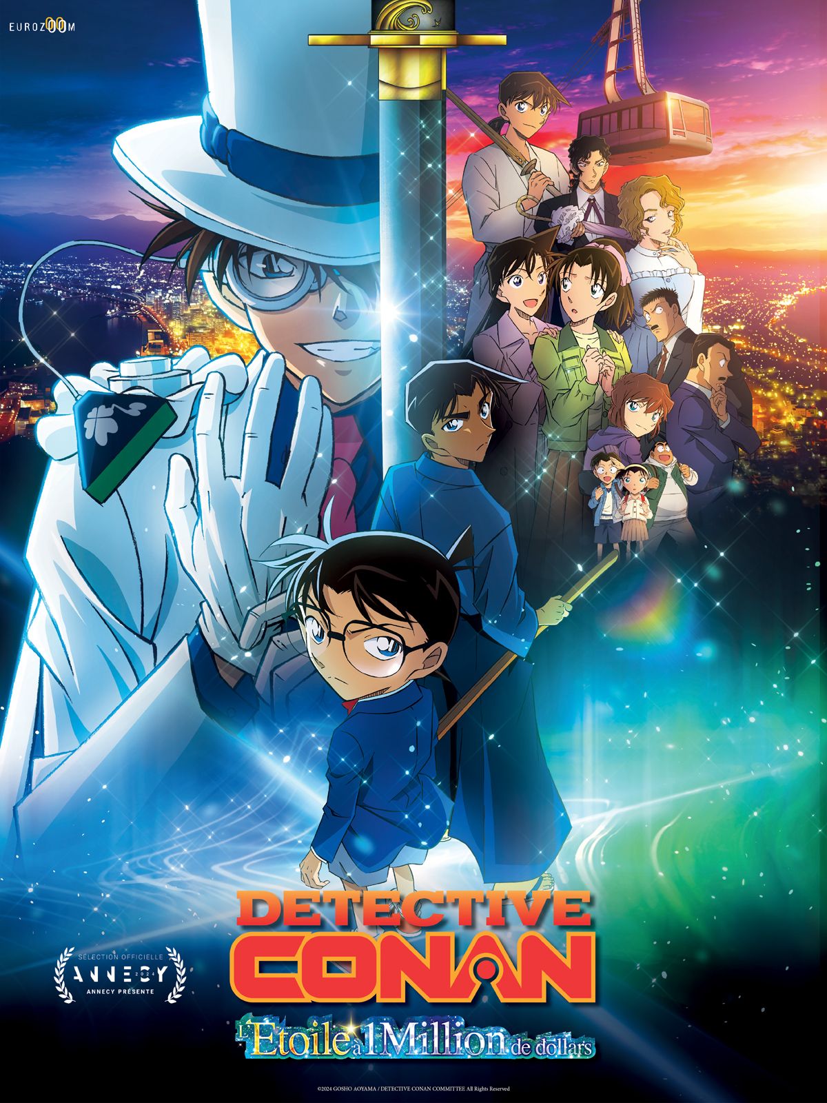 Détective Conan: l'étoile à 1 million de dollars streaming fr