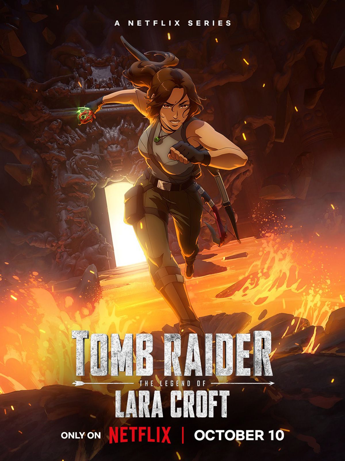 Poster Tomb Raider : La légende de Lara Croft - Affiche 1 sur 6 - AlloCiné