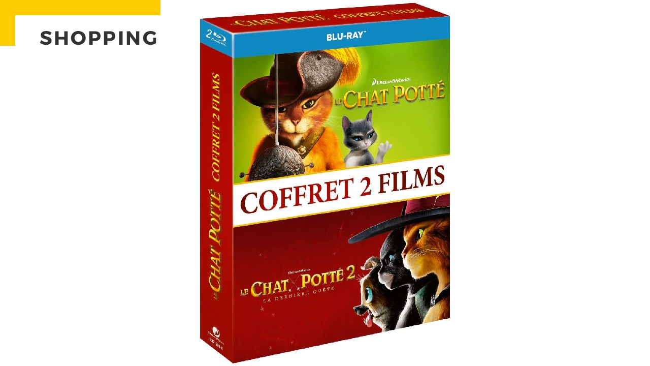 Le Chat Potté : le coffret des deux films en Blu-ray vient de sortir ! -  Actus Ciné - AlloCiné