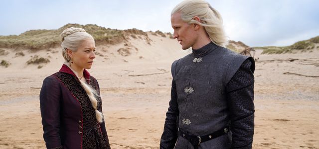 Rhaenyra (Emma D'Arcy) et Daemon (Matt Smith)