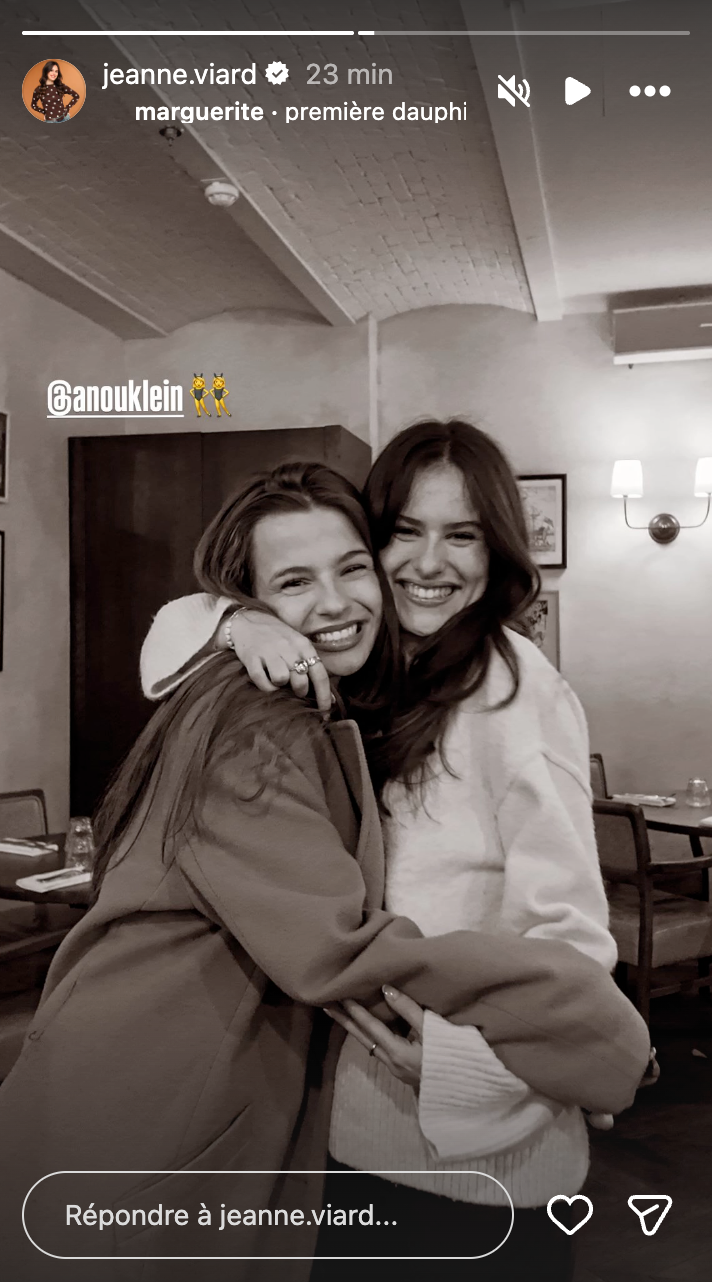 Jeanne immortalise ses retrouvailles avec Anouk après leur élimination de la Star Academy 2025
