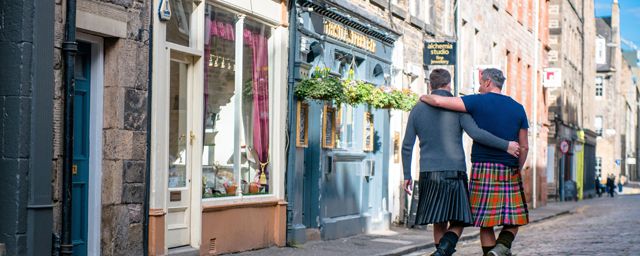 Thistle Street in Edinburgh