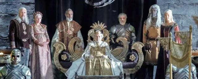 Le clan Targaryen au tout début de la série House of the Dragon
