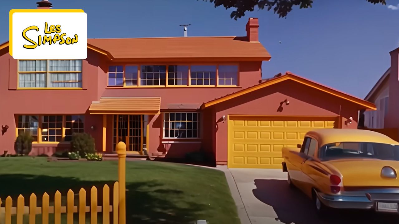 This is what The Simpsons looked like in real life and in the 50s and it’s amazing!