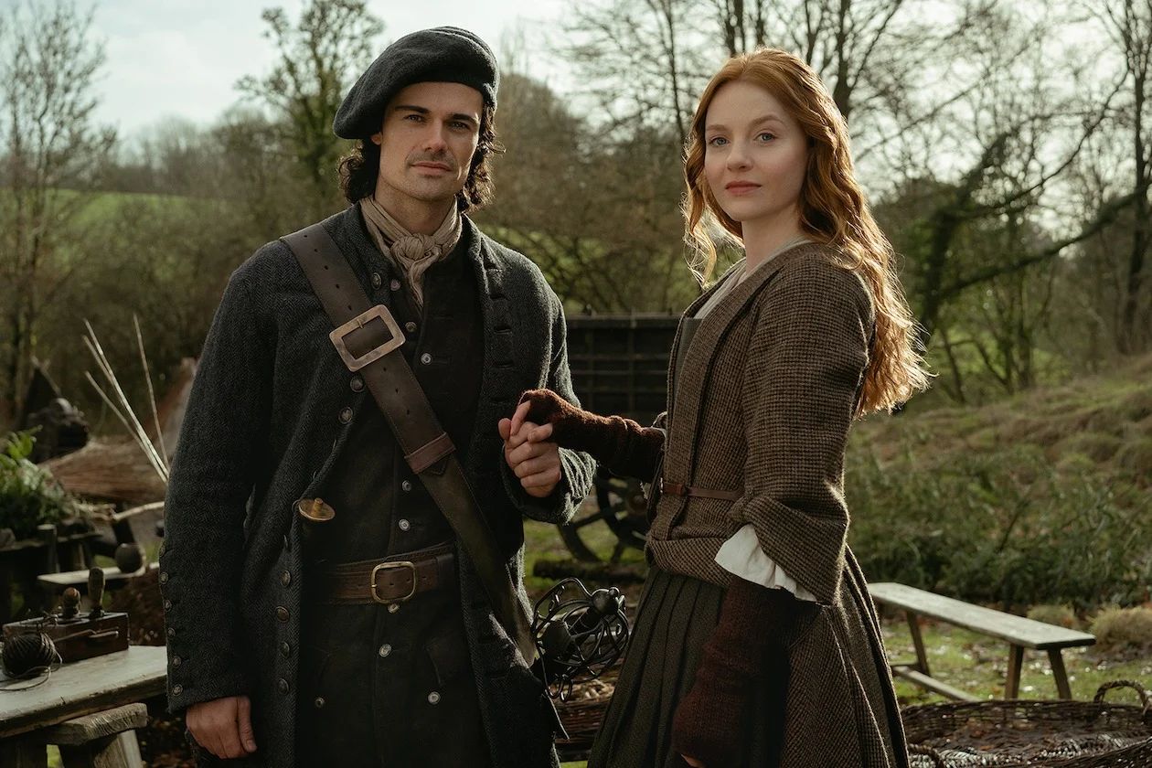 Brian Fraser (Jamie Roy) et Ellen Mackenzie (Harriet Slater)