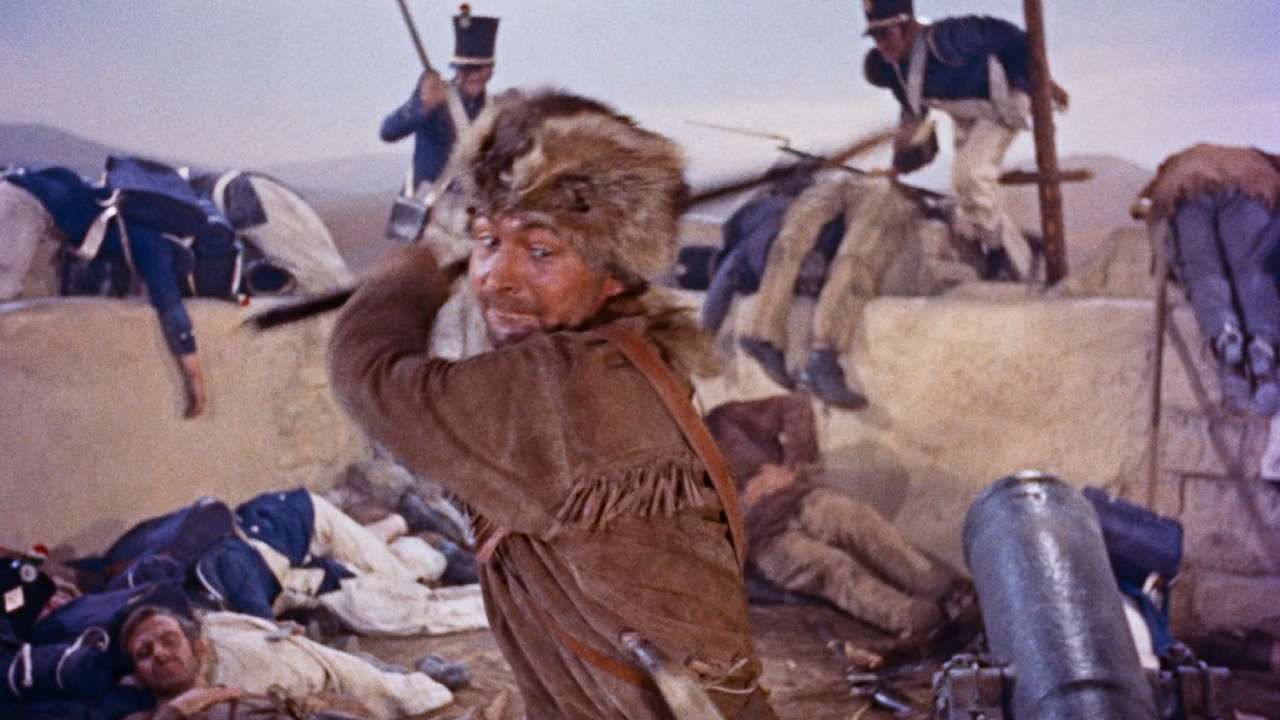 Crockett à Fort Alamo